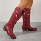 Eadith | Women's Wide Calf Western Cowboy Boots oaklynwear