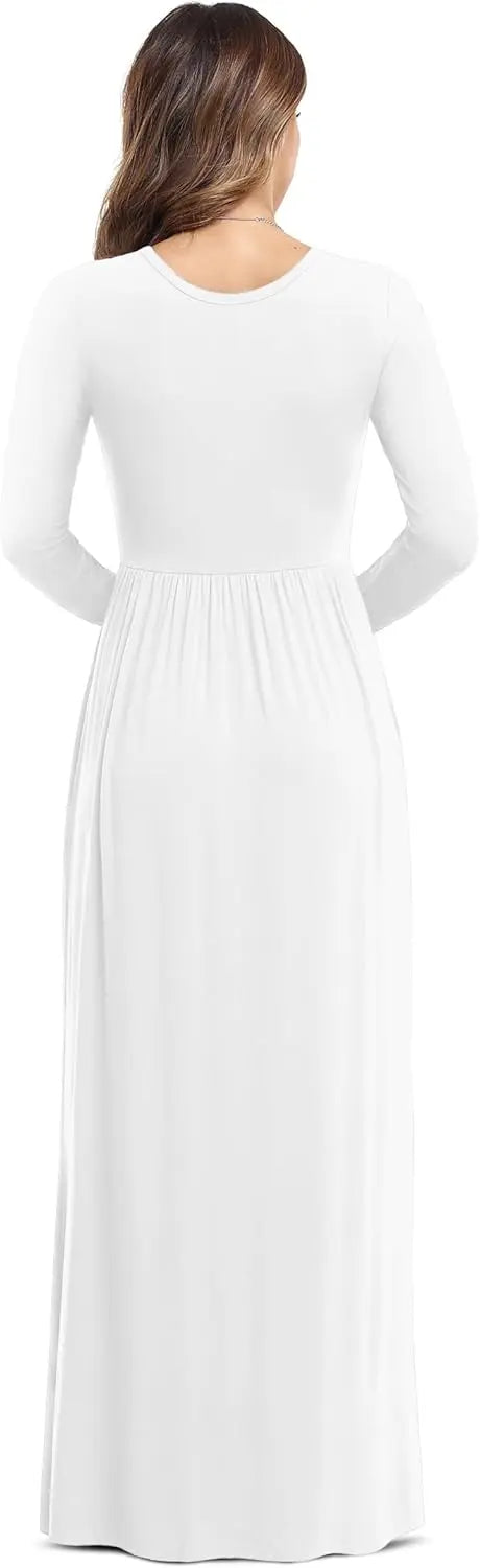 Mila | Long Sleeve Maxi Dress oaklynwear
