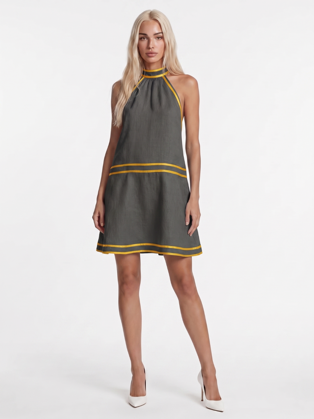 Sunny | Women's Halter Mini Dress oaklynwear