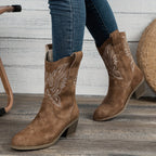 Galateia | Women's Wide Calf Western Cowboy Boots oaklynwear