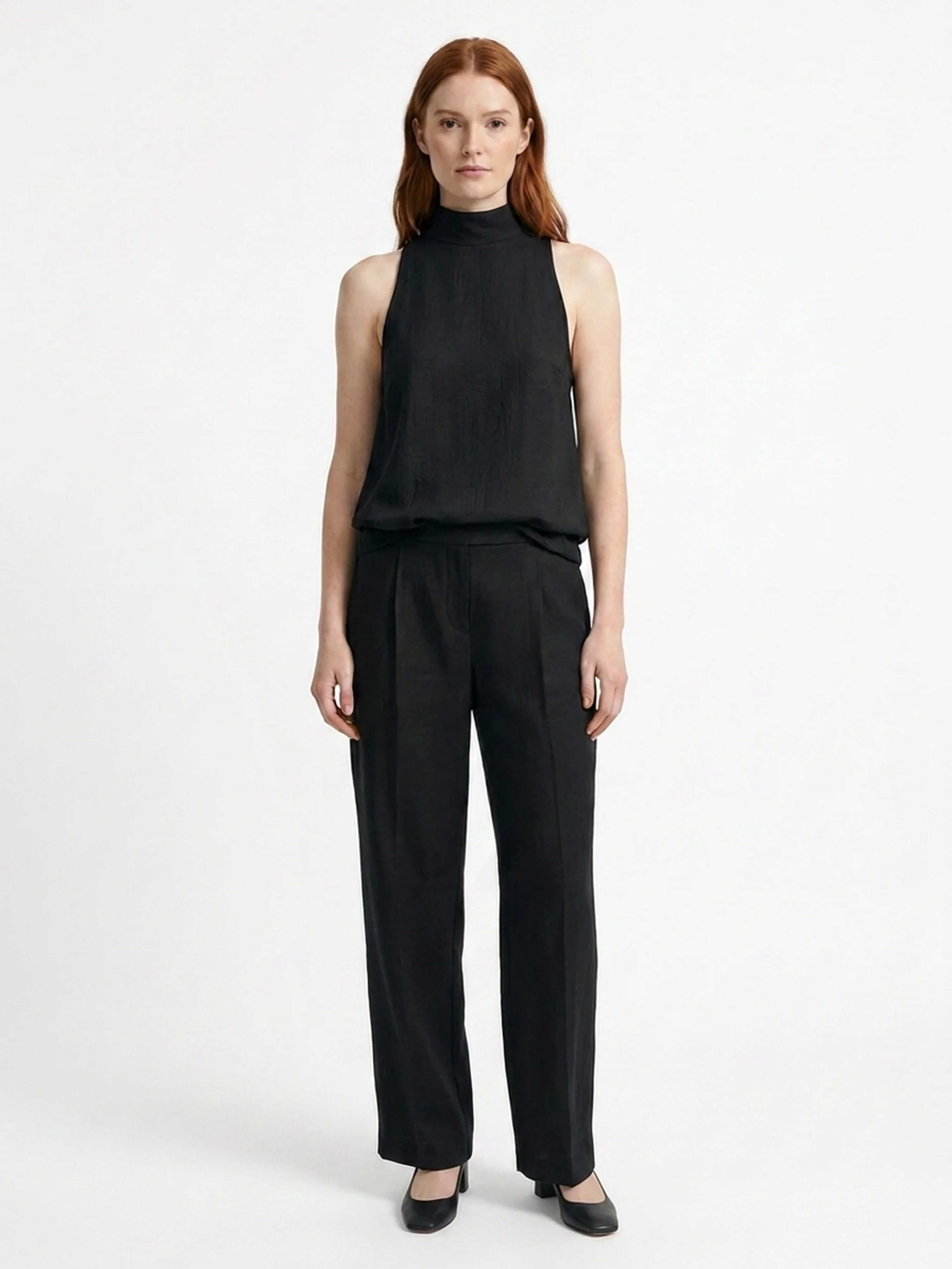 Monica | Linen Top and Trousers Set oaklynwear