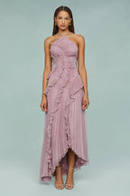 Estelle | Women's Elegant Halter Dress oaklynwear