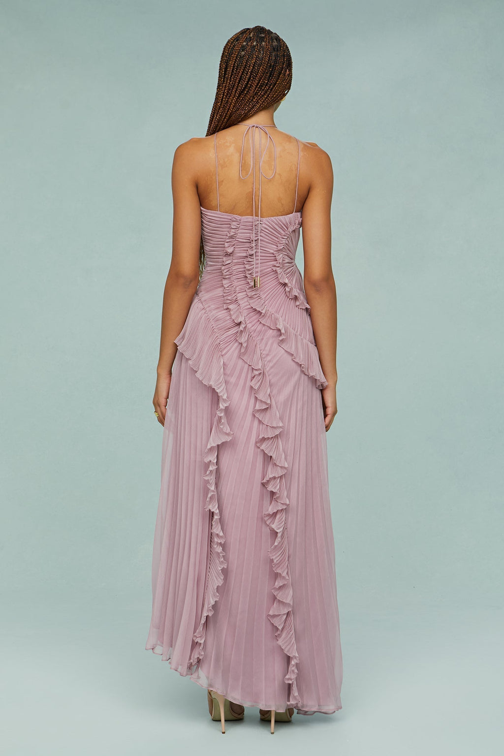 Estelle | Women's Elegant Halter Dress oaklynwear