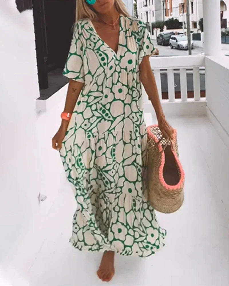 Breezy | Women's Flowy Summer Dress oaklynwear