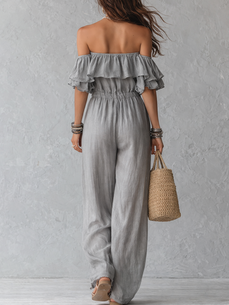 Sage | Women's Wide-Leg Jumpsuit oaklynwear