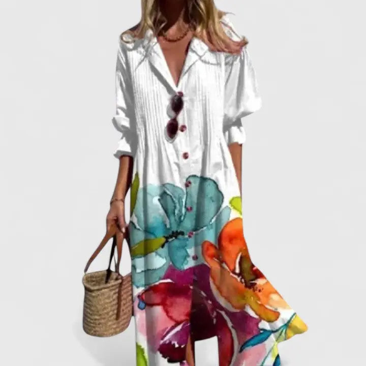 Paula | Elegant Boho Dress oaklynwear