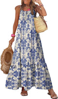 Meadow | Smocked Ruffle Boho Maxi Dress oaklynwear