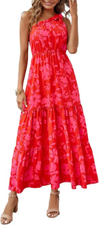 Sienna | One Shoulder Floral Maxi Dress oaklynwear