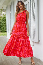 Sienna | One Shoulder Floral Maxi Dress oaklynwear