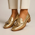Luxe | Gold Loafers oaklynwear