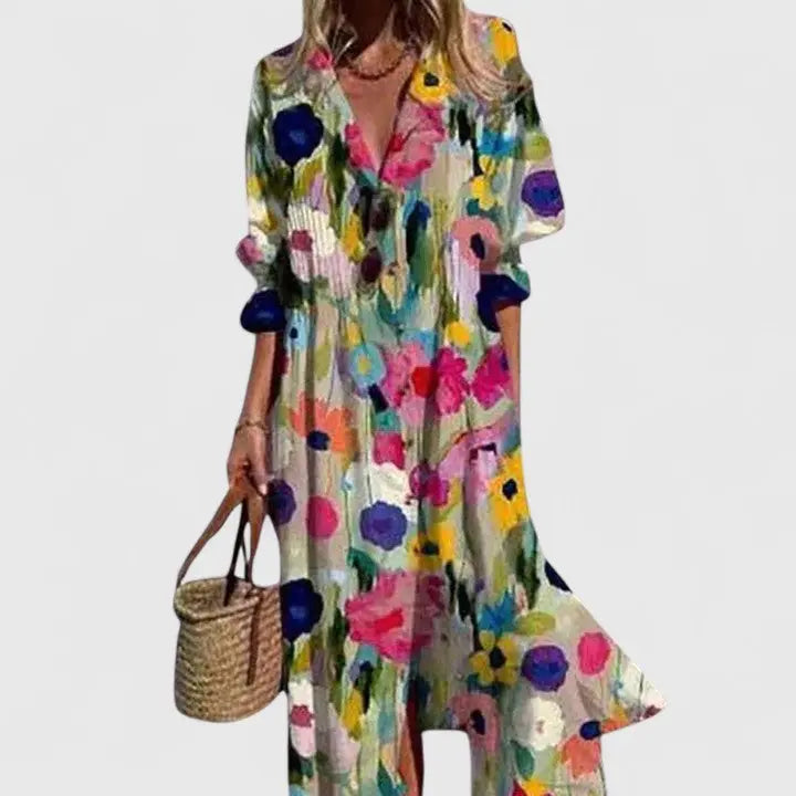 Paula | Elegant Boho Dress oaklynwear
