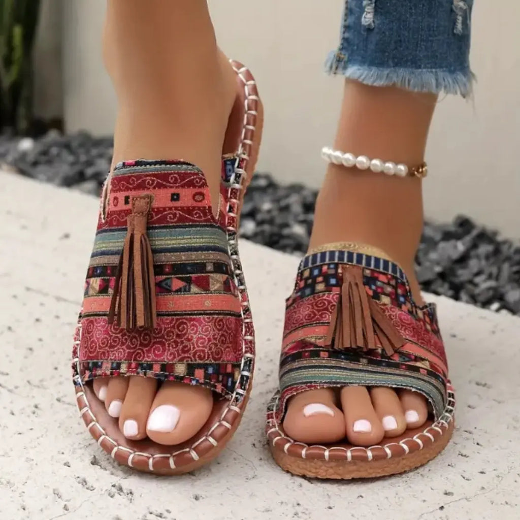 Sunny | Comfortable Flat Sandals oaklynwear