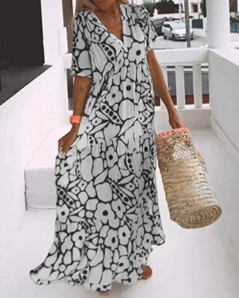 Breezy | Women's Flowy Summer Dress oaklynwear