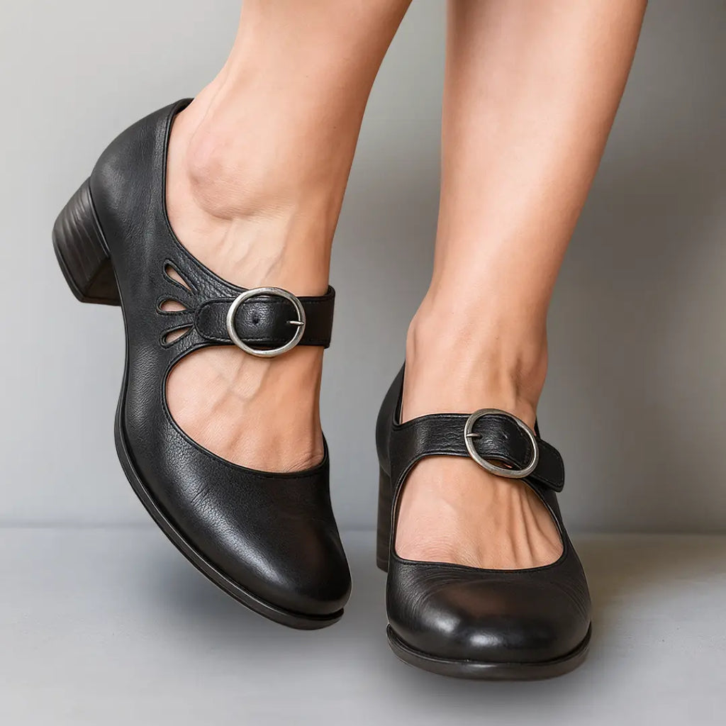 Lena | Orthopedic Vegan Leather Sandals oaklynwear