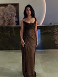 Glamour | Women's Sequin Maxi Dress oaklynwear