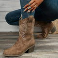 Galateia | Women's Wide Calf Western Cowboy Boots oaklynwear