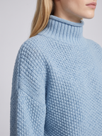 Aubrey | Turtleneck Loose Knit Pullover Sweater, Cozy Boho Winter Knit oaklynwear