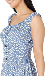 Bora™ | Women's Boho Floral Tiered Maxi Dress – Sleeveless Scoop Neck A-Line Beach Vacation Dress oaklynwear