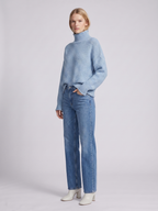 Aubrey | Turtleneck Loose Knit Pullover Sweater, Cozy Boho Winter Knit oaklynwear