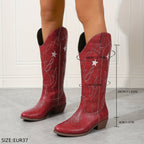 Eadith | Women's Wide Calf Western Cowboy Boots oaklynwear