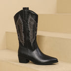 Dagny | Women's Wide Calf Western Cowboy Boots oaklynwear