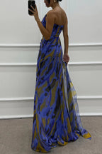 Soleil | Flowing Maxi Wedding Guest Dress oaklynwear