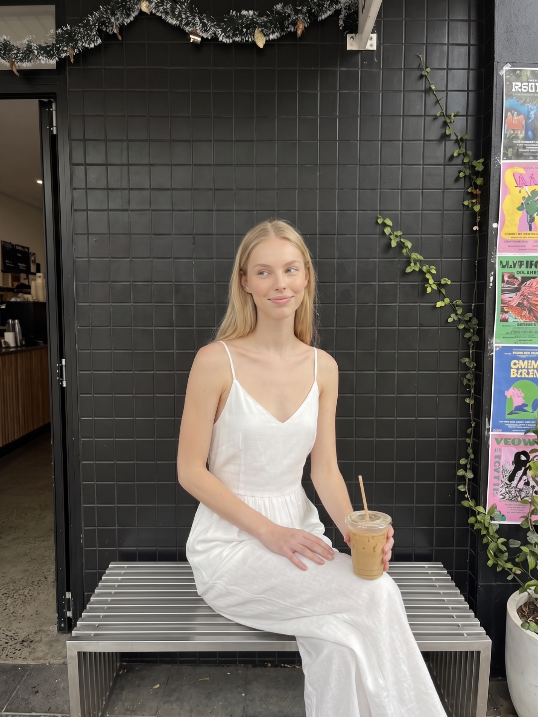 June | White Linen Sleeveless Jumpsuit oaklynwear