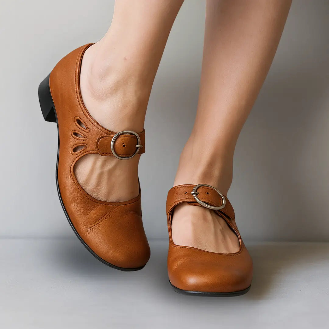 Lena | Orthopedic Vegan Leather Sandals oaklynwear