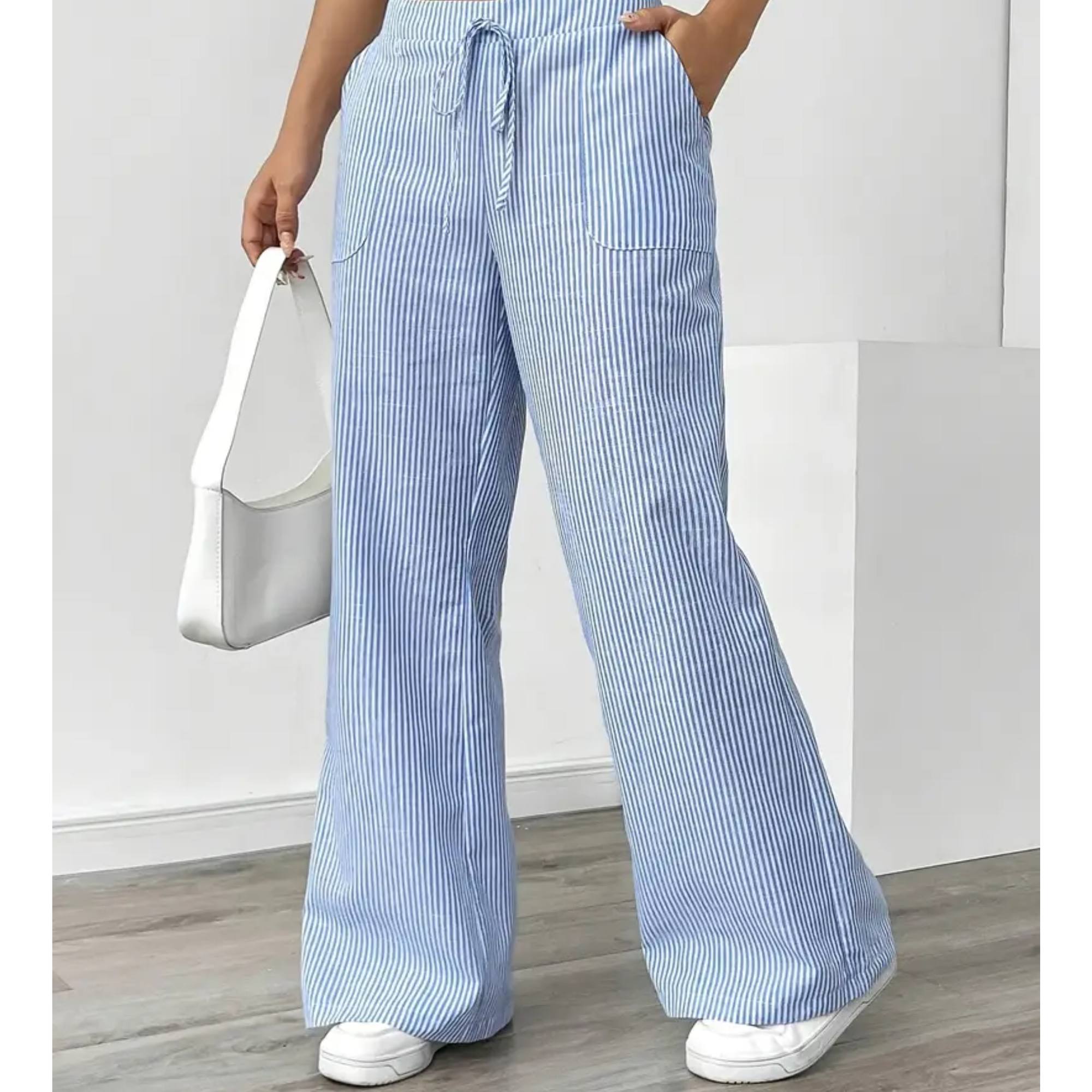 Amber™ | Striped Pant With Pockets oaklynwear