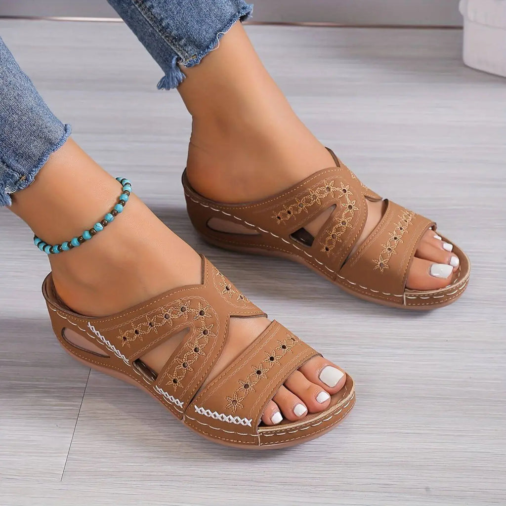 Aria | Slip-Resistant Orthopedic Sandals oaklynwear