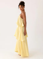 Maxi Dress for Women with Adjustable Straps & Flared Hem – Elegant... oaklynwear