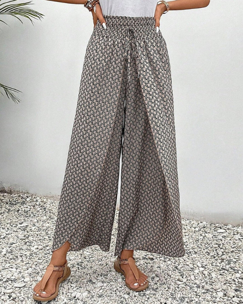 Vera™ | Relaxed Wide Leg Trousers oaklynwear