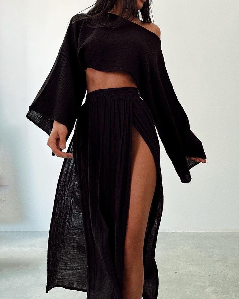 Sienna | Linen Two-Piece Co-Ord Set oaklynwear