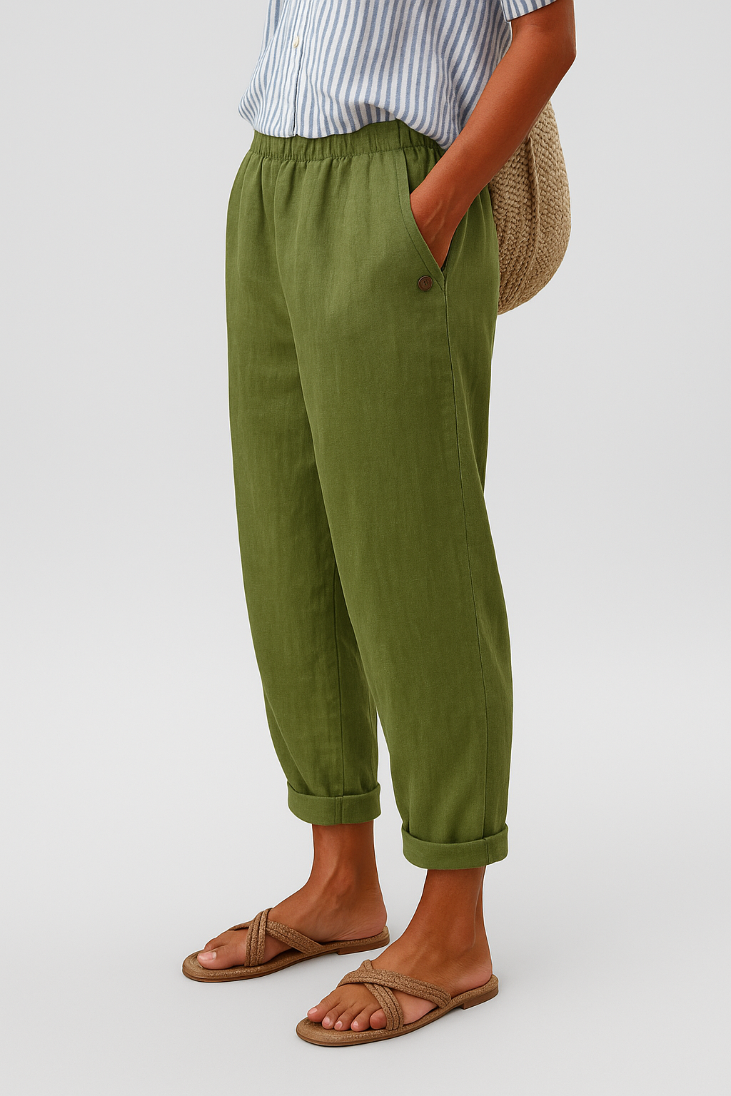 Wanda™ | Stylish Pants With Side Pockets oaklynwear