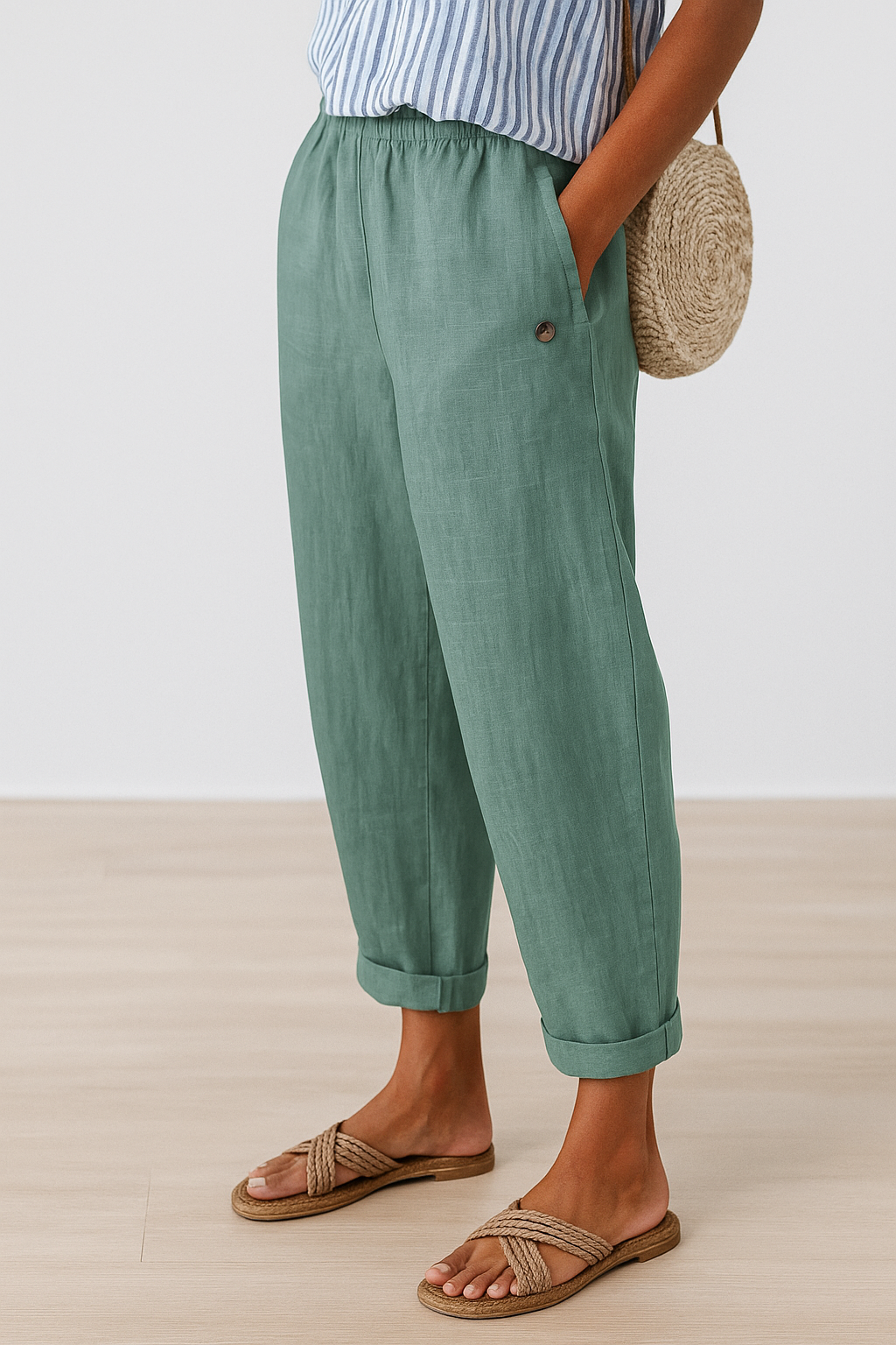 Wanda™ | Stylish Pants With Side Pockets oaklynwear