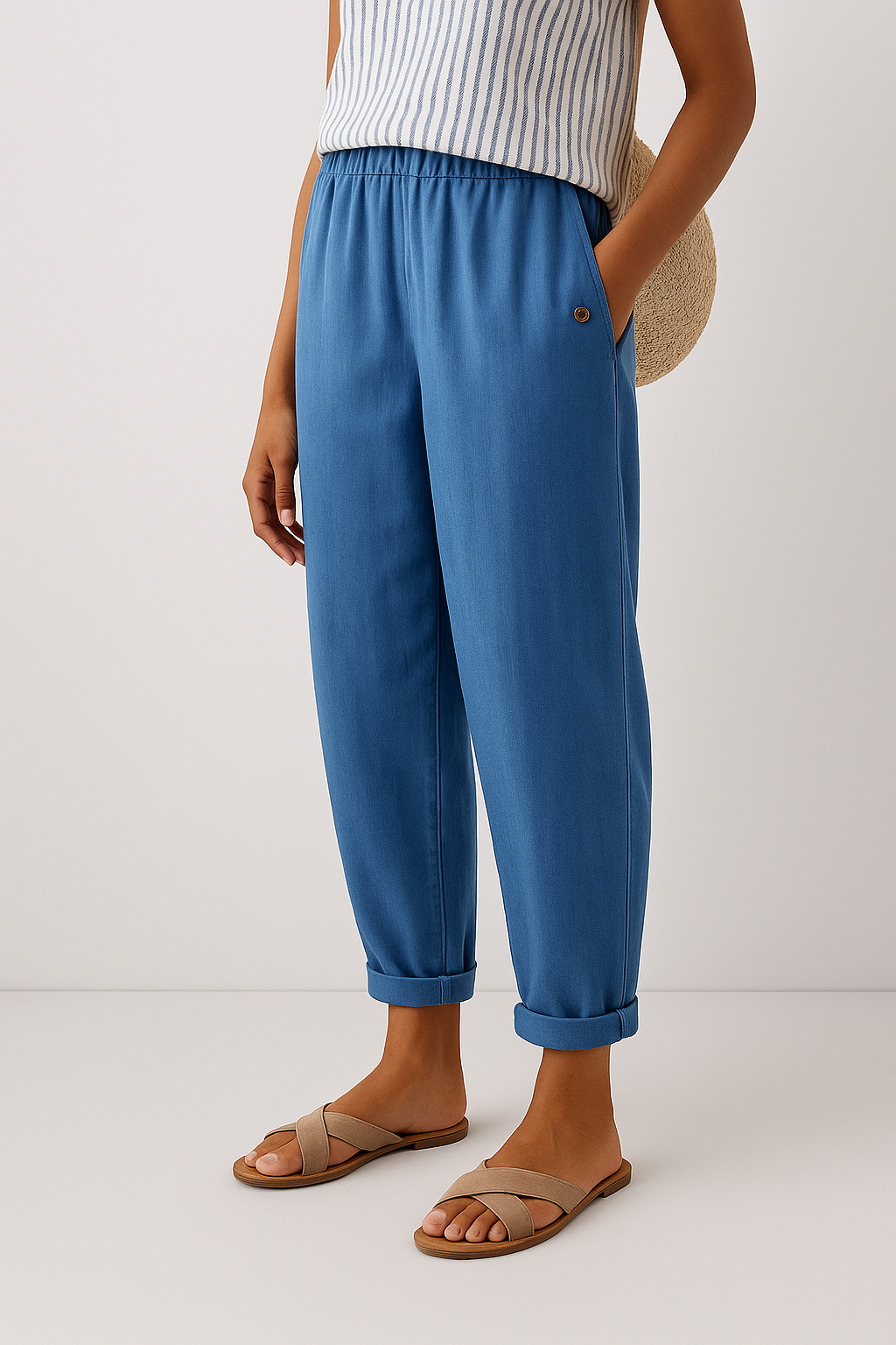 Wanda™ | Stylish Pants With Side Pockets oaklynwear