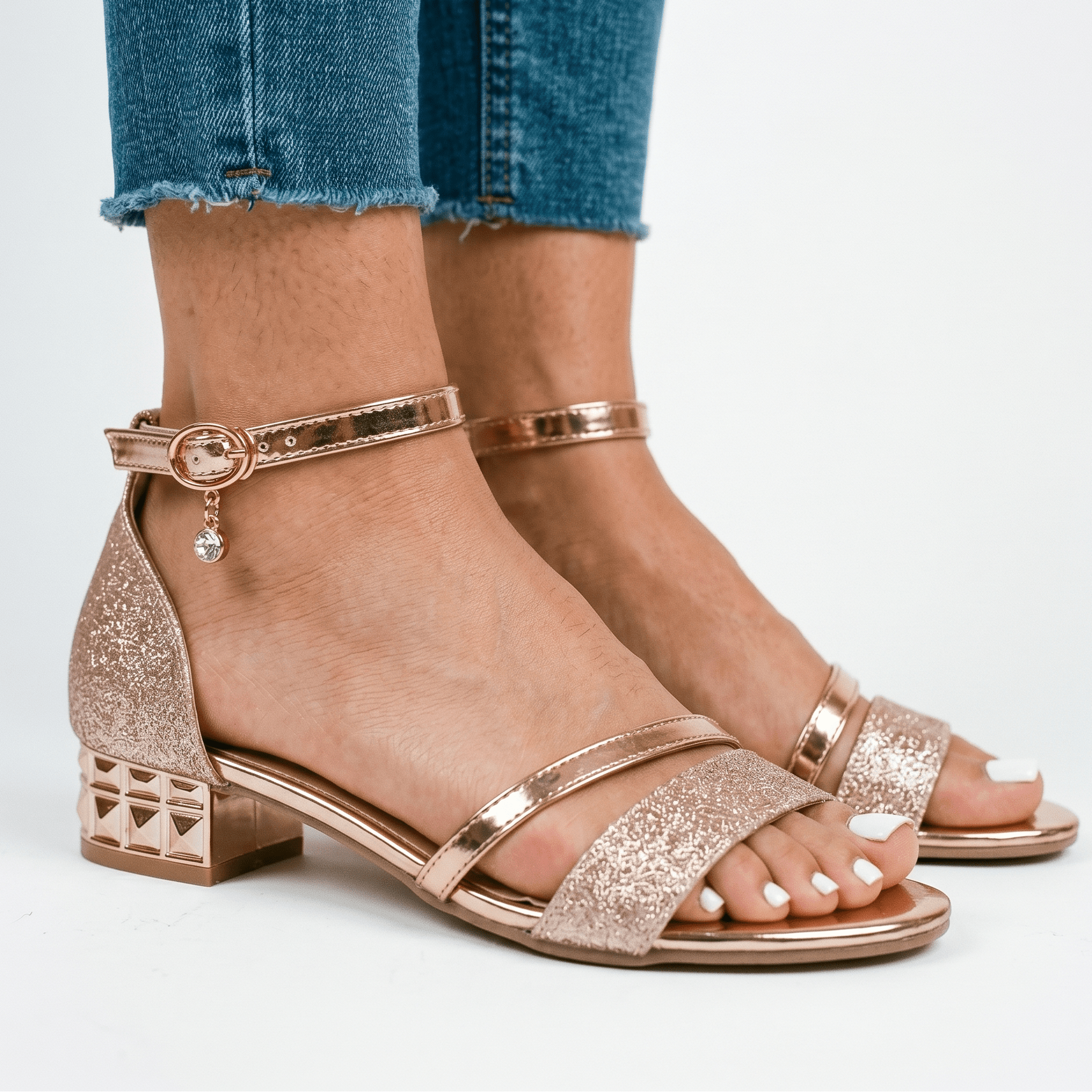 Comfortable Orthopedic Block Heel Sandals oaklynwear