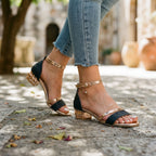 Comfortable Orthopedic Block Heel Sandals oaklynwear