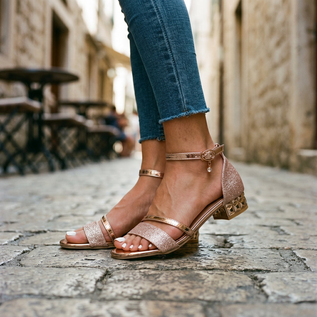 Comfortable Orthopedic Block Heel Sandals oaklynwear