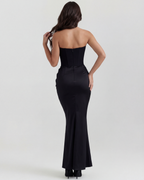 Vivienne | Strapless Corset Maxi Dress oaklynwear