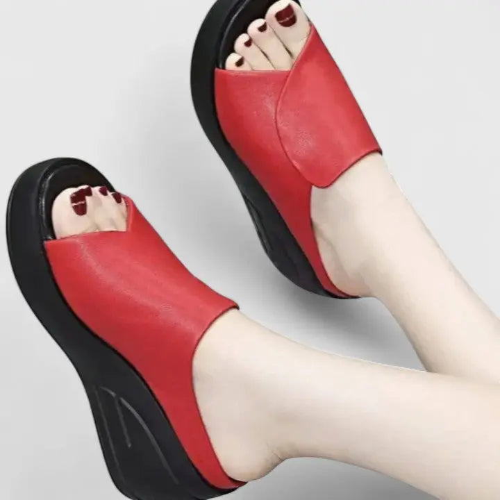 Clara | Orthopedic Wedge Sandals oaklynwear