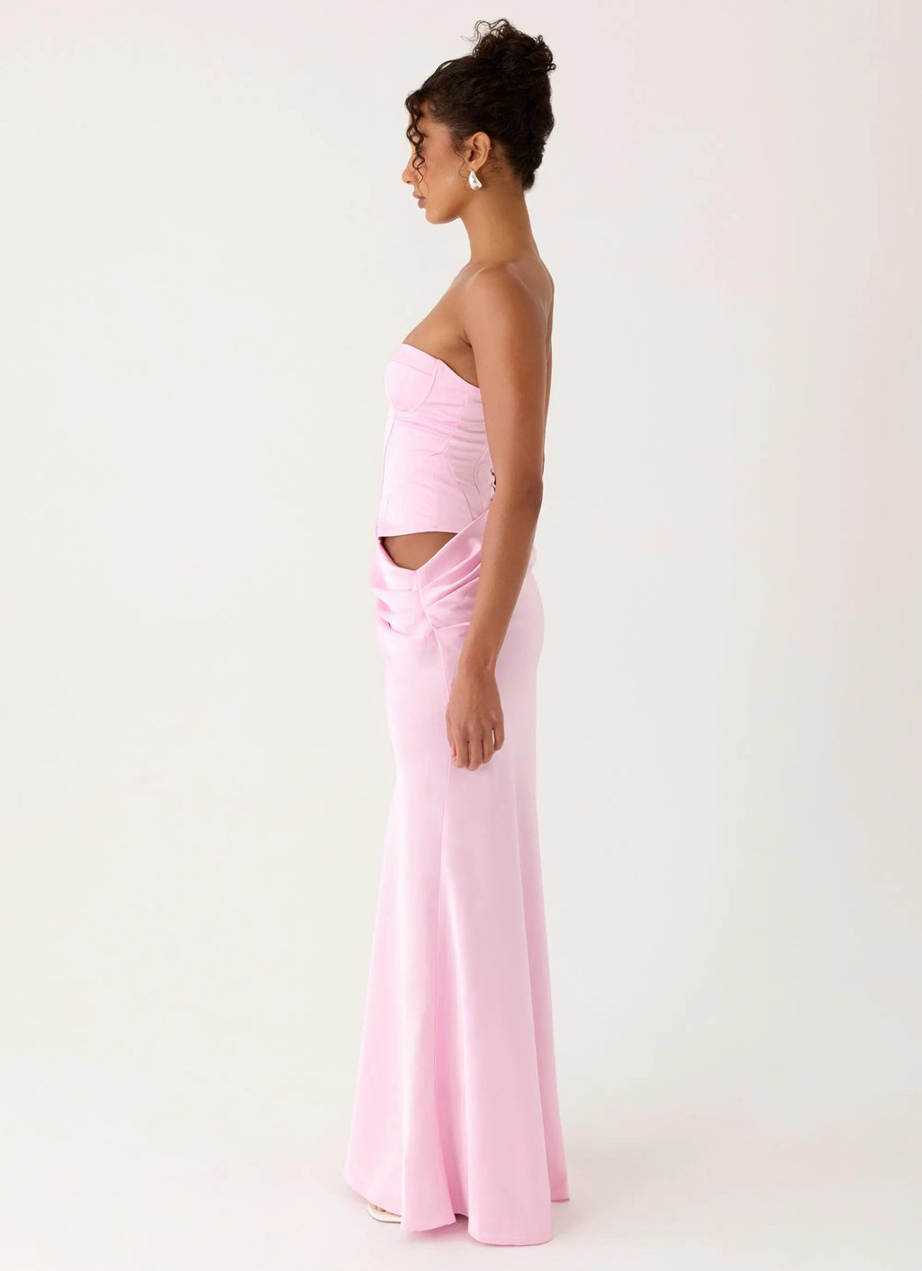 Maxi Dress with Draped Hem – Elegant Long Dress for Stunning... oaklynwear