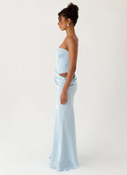 Maxi Dress with Structured Bodice – Elegant Long Dress for... oaklynwear