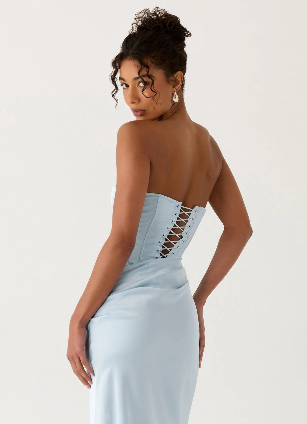 Maxi Dress with Structured Bodice – Elegant Long Dress for... oaklynwear