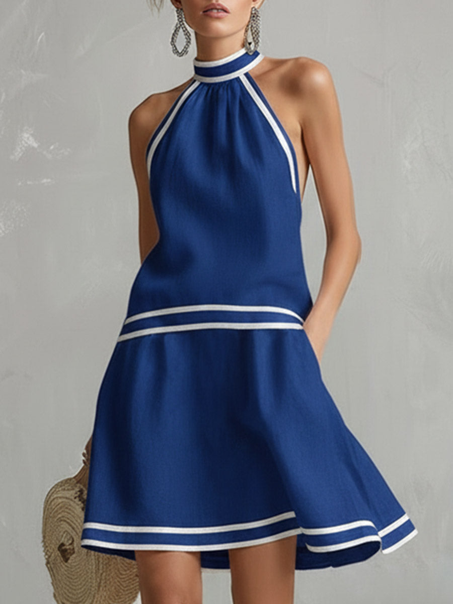 Sunny | Women's Halter Mini Dress oaklynwear