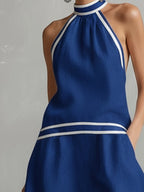 Sunny | Women's Halter Mini Dress oaklynwear
