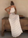 Araceli | Women's Bohemian Ruffle Summer Vacation Two-Piece Set oaklynwear