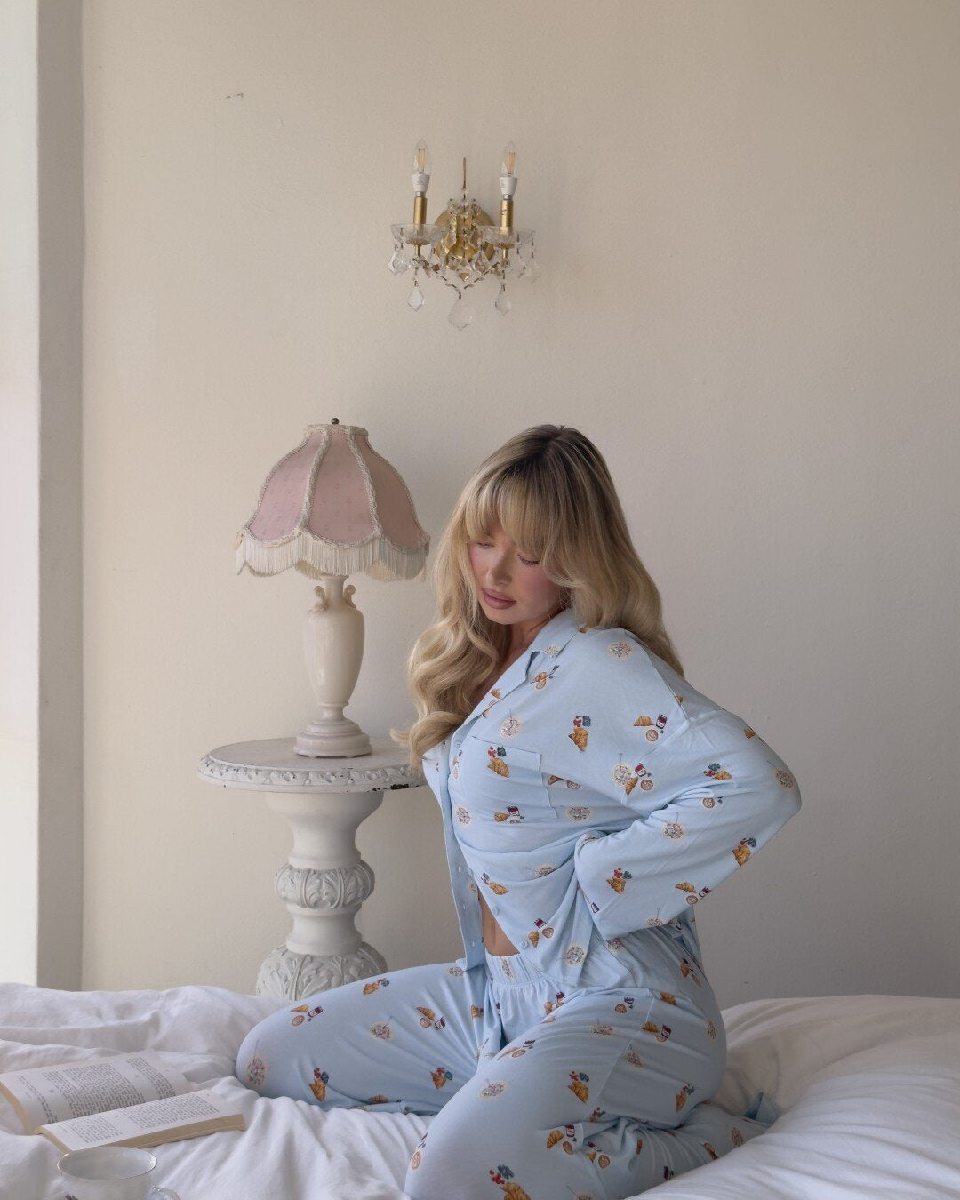 Nicole | Printed Pyjama Set oaklynwear