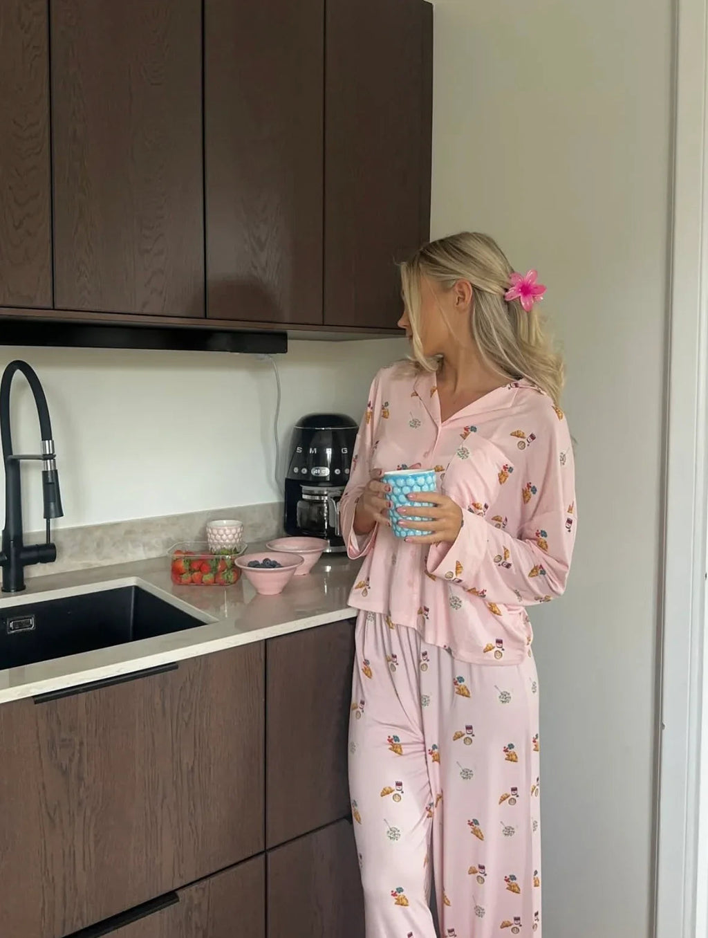 Nicole | Printed Pyjama Set oaklynwear