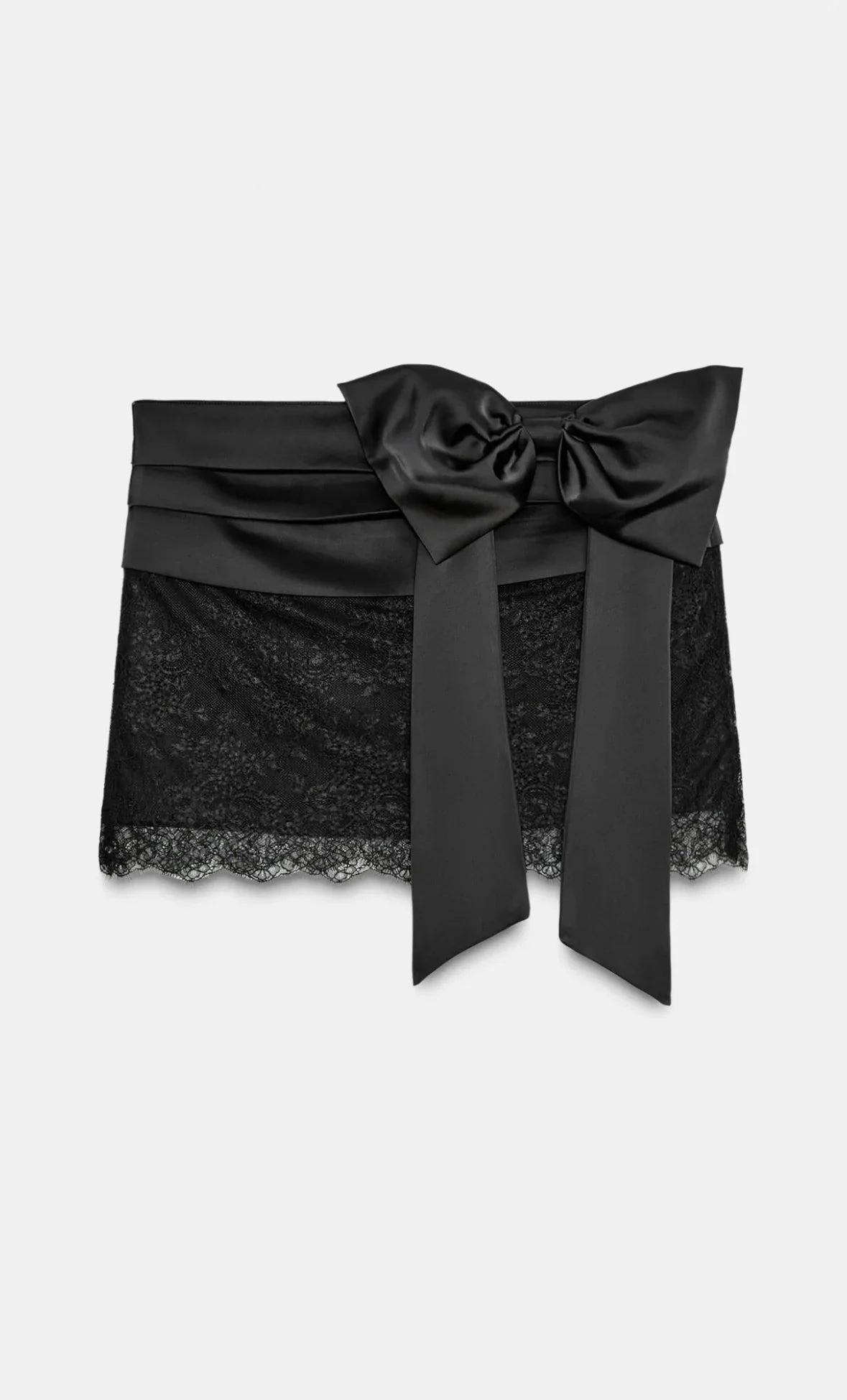 Vivian | Women's Lace Bow Detailed Two-Piece Set oaklynwear